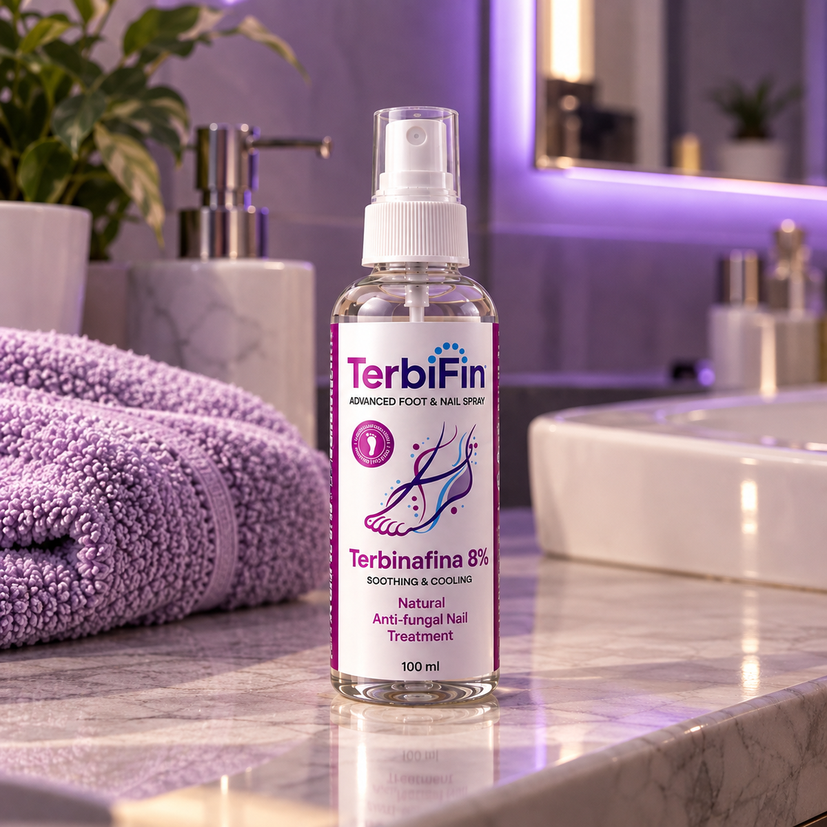 Terbifin spray antihongos